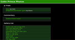 Desktop Screenshot of colinprince.com